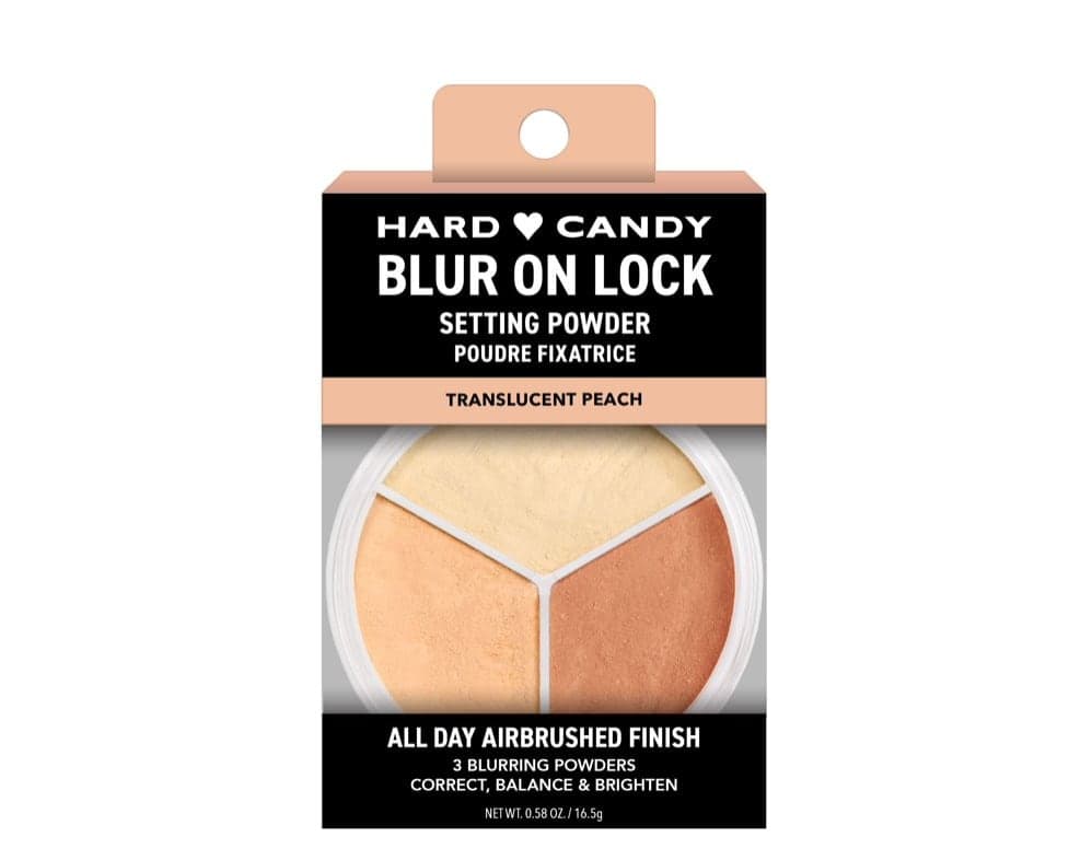 Hard Candy Blue On Lock Setting Powder (Translucent Peach)