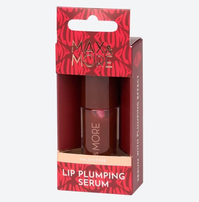 MAX & MORE Lip Plumping Serum Shade Valentine With Box