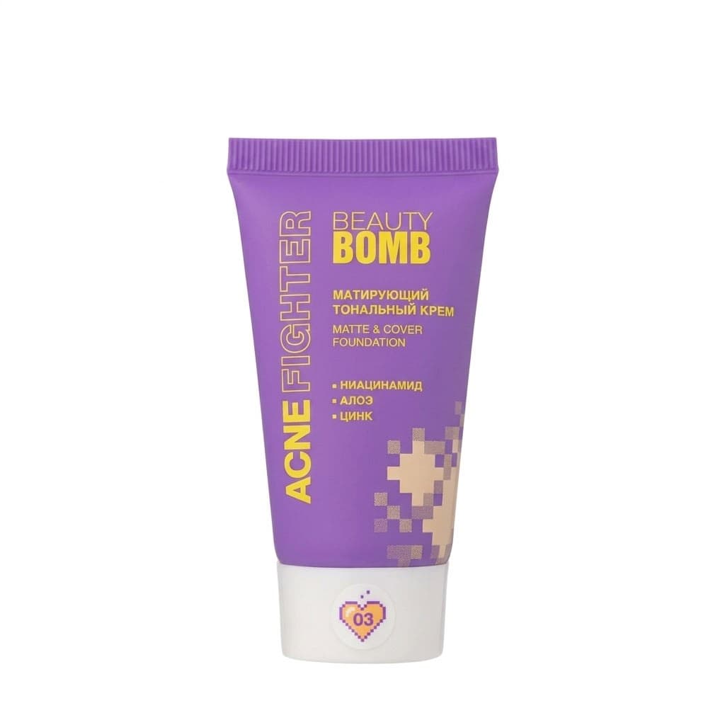 Beauty Bomb Acne Fighter Foundation Shade 03