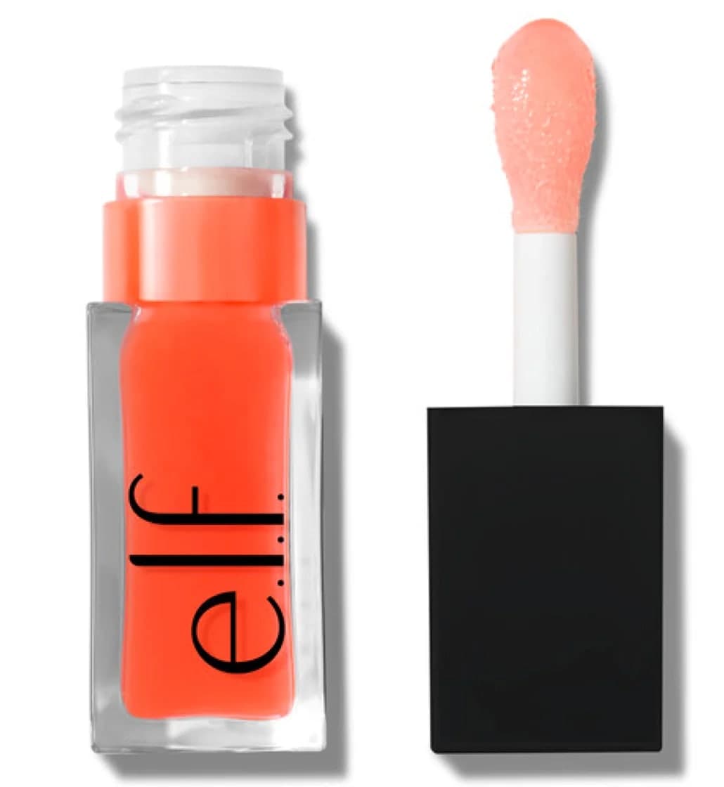 Elf Glow Reviver Lip Oil Shade Coral Fixation