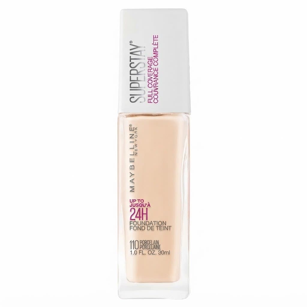 Maybelline Super Stay 24H Full Coverage Foundation Shade 110