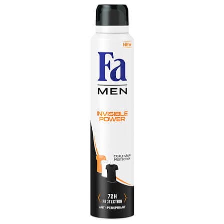 Fa MEN Anti-Perspirant Body Spray Invisible Power 200 ml